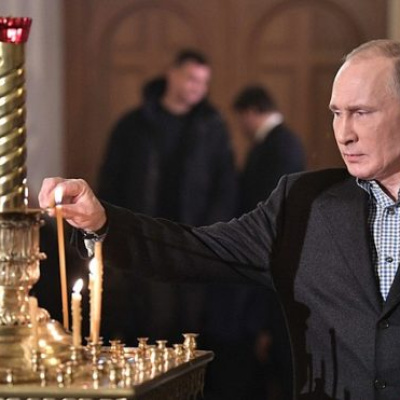 Владимир Путин поздравил православных россиян с Рождеством