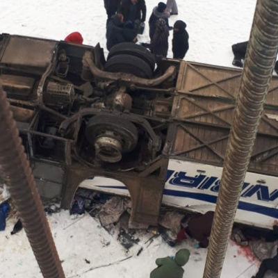 Патриарх Кирилл молится о погибших и пострадавших при падении автобуса с моста в Забайкалье
