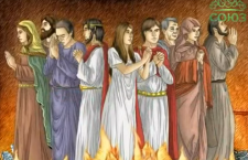 Мульткалендарь. 18 февраля - Мученица Феодулия и мученики Елладий, Макарий и Евагрий