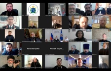Сотрудники Синодального комитета провели видеоконференцию с духовниками, атаманами и казаками Кубанского и Черноморско казачьих войск