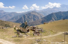 Храмы и монастыри Осетии с высоты птичьего полета