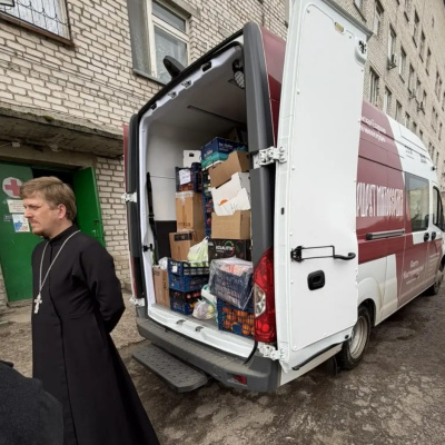 В Луганский госпиталь была доставлена гуманитарная помощь от Екатеринодарской епархии