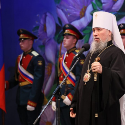 Митрополит Екатеринодарский и Кубанский Василий принял участие в мероприятии, посвящённом Дню Победы