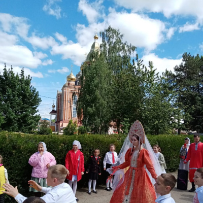 В храме Вознесения Господня провели праздничное мероприятие, посвящённое Дню семьи