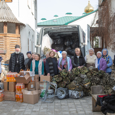 Приход Свято-Серафимовского храма Анапы передал очередную гуманитарную помощь в зону проведения СВО