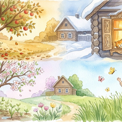 Любое время, возраст, пора года — с радостью и благодарностью