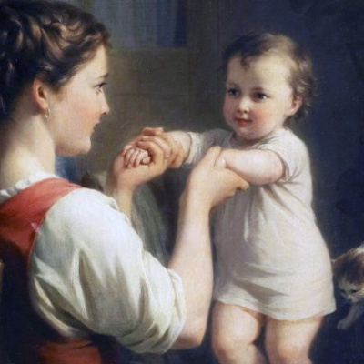 Открытки и картины ко Дню матери