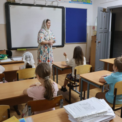 В храме Рождества Христова начала работу летняя воскресная школа для детей