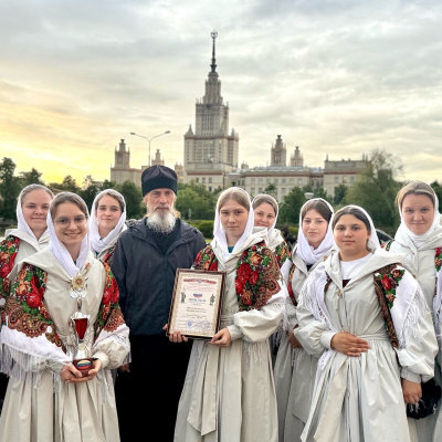 В Москве воспитанники православной гимназии ст. Запорожской стали лауреатами X международного фестиваля "Молодые таланты Отечества" 