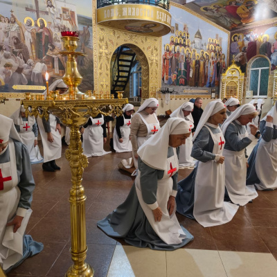 В храме в честь святого Александра Невского города Темрюка состоялось посвящение в сестричество