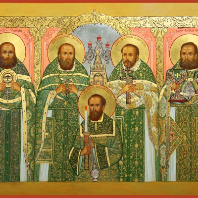 26 мая - Священномученики протоиереи Василий, Христофор, Александр, преподобномученик иеромонах Макарий и мученик Сергий 