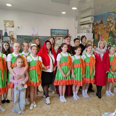 В храме Вознесения Господня прошло детское мероприятие, посвящённое светлому празднику Воскресения Христова