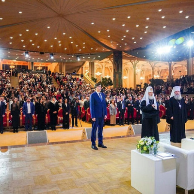 Святейший Патриарх Кирилл встретился с педагогами общеобразовательных школ