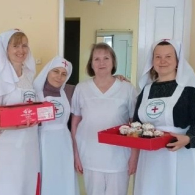 Общество милосердия Свято-Троицкого храма провело пасхальную благотворительную акцию