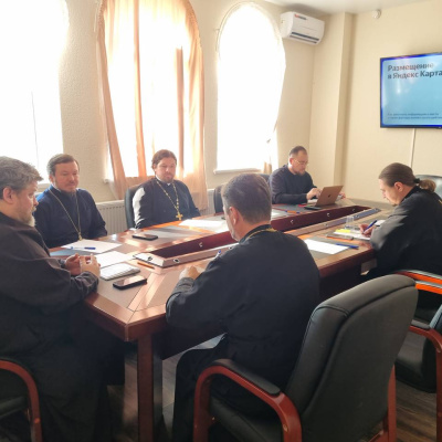 В Новороссийском епархиальном управлении состоялся семинар по работе приходов Новороссийской епархии с "Яндекс Картами"