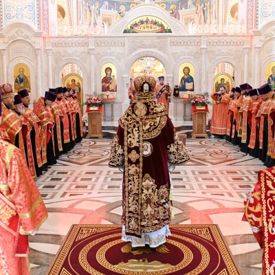 ЕПИСКОП НОВОРОССИЙСКИЙ И ГЕЛЕНДЖИКСКИЙ СЕРГИЙ СОВЕРШИЛ