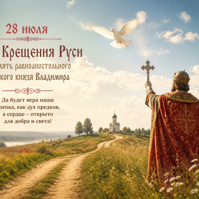 Крещение Руси и заветы святого князя Владимира русскому народу