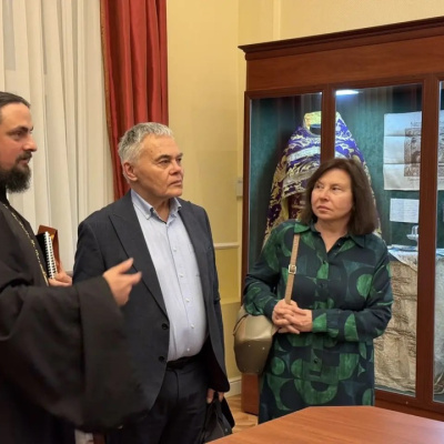 В Екатеринодарской духовной семинарии состоялась встреча семинаристов с профессором Заборовским Владимиром Сергеевичем