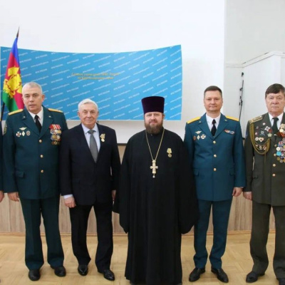 Протоиерей Георгий Лабецкий посетил торжественное собрание, посвящённое 35-летию Министерства по ЧС и Дню спасателя