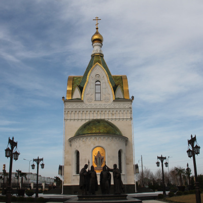 Божественная Литургия в храме преподобного Сергия