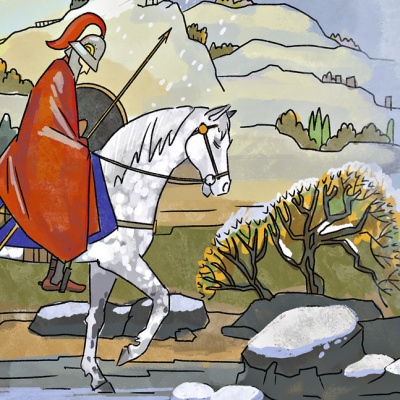 Мартин Турский и половинка его плаща