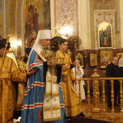 В Краснодар прибыли мощи святителя Тихона, Патриарха Московского и всея России