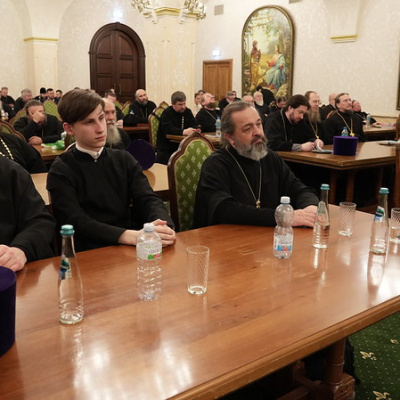 Протоиерей Василий Плиска и клирики епархии посетили работу секции Синодального отдела по тюремному служению