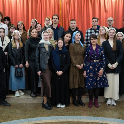В войсковом соборе прошла встреча в рамках культурно-просветительского проекта «Святое воинство: образы защитников Отечества»