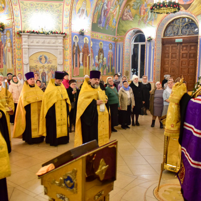 В КАНУН НОВОГО ГОДА ЕПИСКОП НОВОРОССИЙСКИЙ И ГЕЛЕНДЖИКСКИЙ...