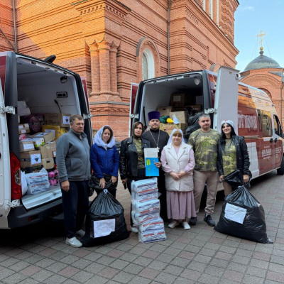 В Ростовский госпиталь отправилась очередная партия гуманитарной помощи