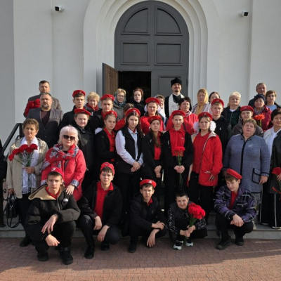 В станице Динской для семей погибших участников СВО была организована памятная поездка