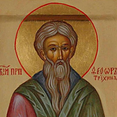 3 мая - Преподобный Феодор Трихина