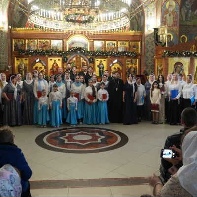 В Свято-Успенском кафедральном соборе города  Новороссийска состоялся Рождественский фестиваль хорового пения