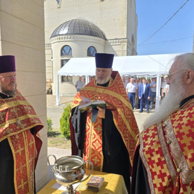 Руководители ветеринарных служб посетили молебен свв. мчч. Флору и Лавру в станице Северской