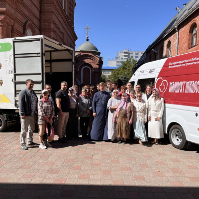 Екатеринодарская епархия отправила очередную партию гуманитарной помощи в военный госпиталь