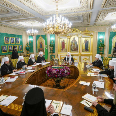 Епископ Сергий принял участие в заседании Священного Синода Русской Православной Церкви