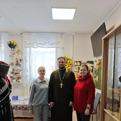 Священнослужитель провел рабочую встречу с руководством Центра казачьей культуры города Новороссийска