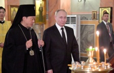 Президент России посетил Свято-Троицкий храм в Пхеньяне