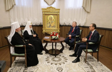 Состоялась встреча Святейшего Патриарха Кирилла с губернатором Краснодарского края и главой Кубанской митрополии