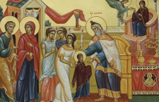 Введение Богородицы во храм: в храме впервые поют «Христос раждается, славите!»