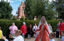 В храме Вознесения Господня провели праздничное мероприятие, посвящённое Дню семьи