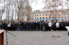 Священнослужитель принял участие в мероприятии, посвященном годовщине памяти погибших в Чеченской войне