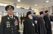 В 280-Ю ГОДОВЩИНУ СО ДНЯ РОЖДЕНИЯ СВЯТОГО ПРАВЕДНОГО ВОИНА ФЕОДОРА УШАКОВА ЕПИСКОП СЕРГИЙ ПРИНЯЛ УЧАСТИЕ В ТОРЖЕСТВЕННОМ МЕРОПРИЯТИИ В ГОСУДАРСТВЕННОМ