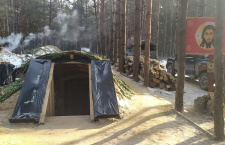 Митрополит Иоанн освятил тринадцатый полевой храм в зоне СВО, посвященный святителю Николаю Чудотворцу