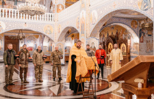 В Анапе священник благословил атамана и казаков Анапского РКО в зону проведения специальной военной операции с гуманитарной миссией