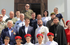 В храме станицы Динской почтили память детей-жертв войны в Донбассе