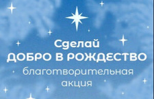 Завершилась церковная благотворительная акция «Добро в Рождество»