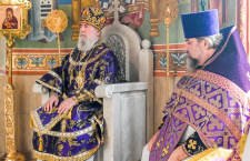 В ПРАЗДНИК ВСЕМИРНОГО ВОЗДВИЖЕНИЯ КРЕСТА ГОСПОДНЯ В СВЯТО-ВОЗНЕСЕНСКОМ СОБОРЕ Г. ГЕЛЕНДЖИК