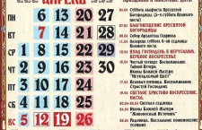 Православные церковные праздники в апреле 2020 года