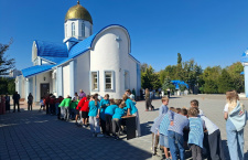Состоялось соревнование воскресных школ Новороссийского благочиния "Веселые старты"
